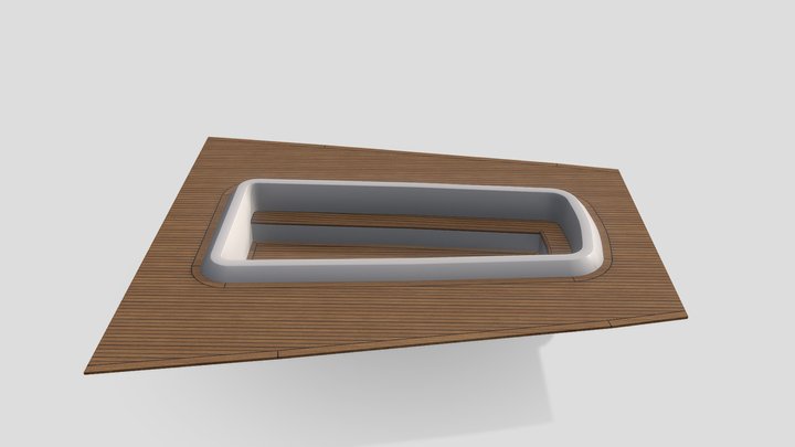 cojin + inflable zona tender 3D Model