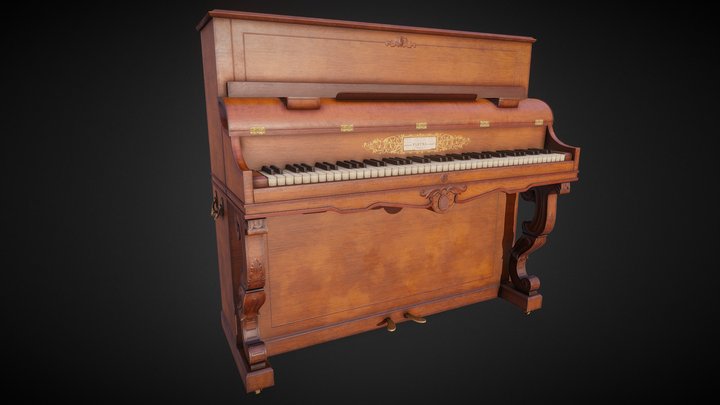 Pianino - Redone 3D Model