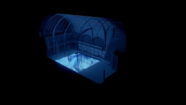 Siii Lab - Abstracted Cloth Landscape 3D Model