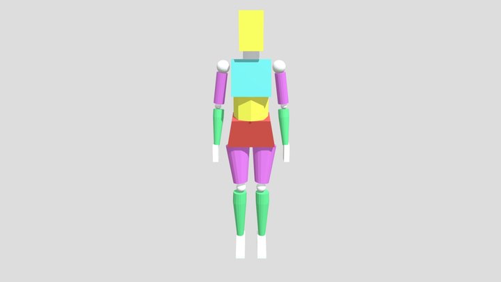 Boneco 3D Model