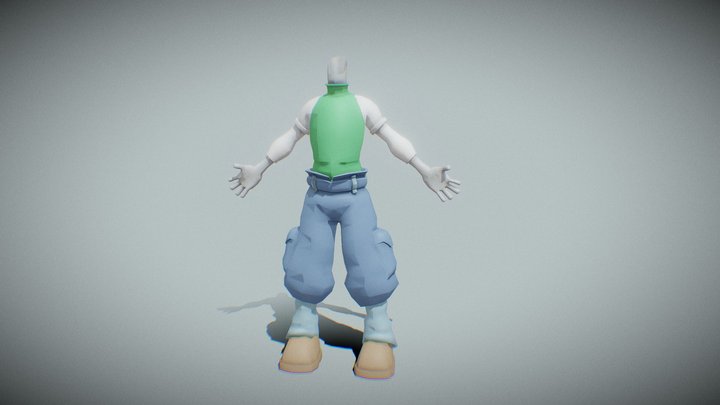 Character 2 3D Model