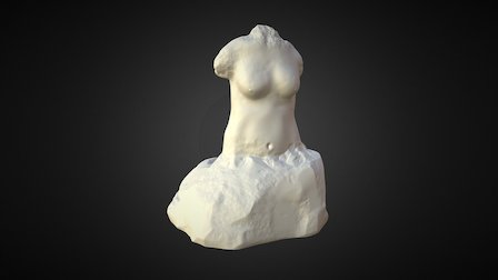 Grecian Statue 3D Model