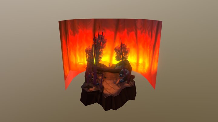 Folder - Full scene 3D Model