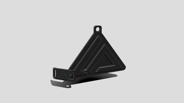 MassVR_Logo_HangtagAndDubrae 3D Model