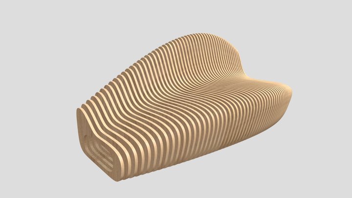 Parametricbenchtestmau 3D Model