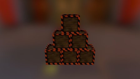 Crates 3D Model