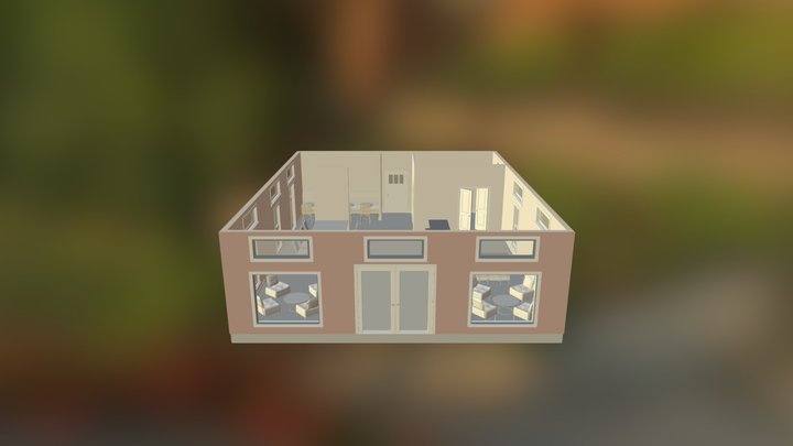Treadwell Coffee House 3D Model