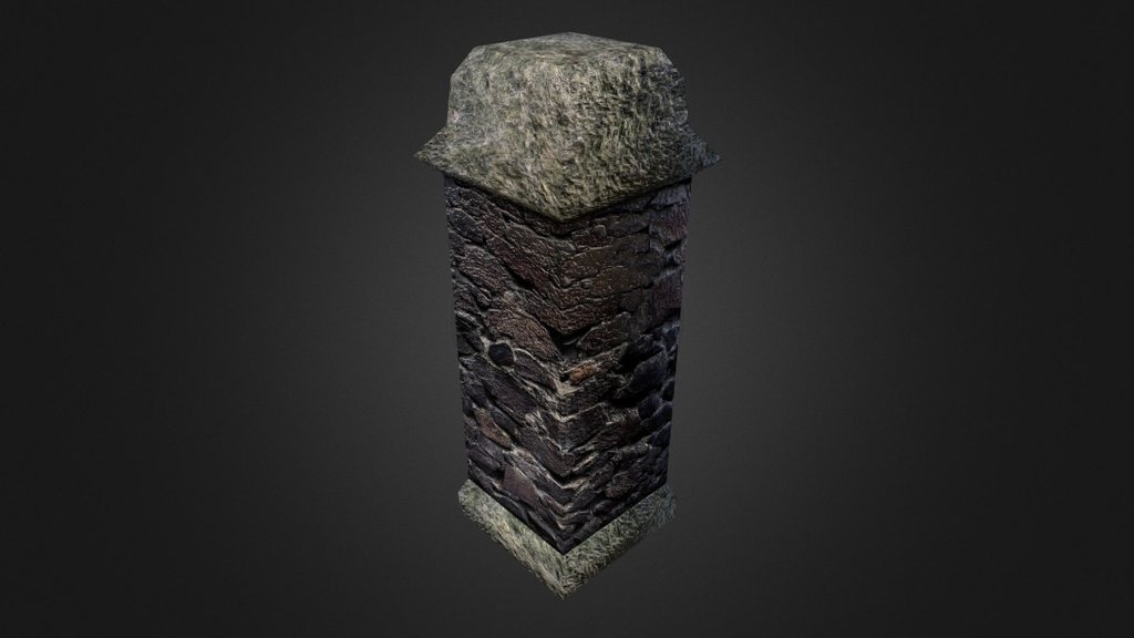 Wall Post - 3D model by Anthony V. (@pantherone) [6f23b40] - Sketchfab