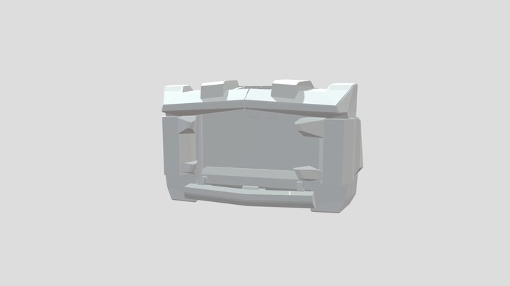 W.O.D main head part 3D Model