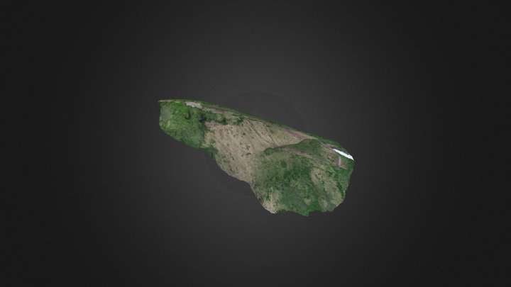 栗駒山　山頂 3D Model