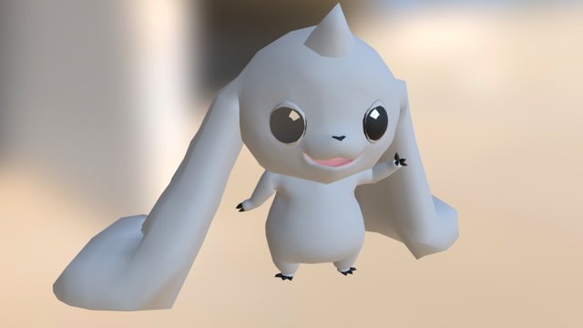 2011 Digimon Adventure (Collage Homework) 3D Model