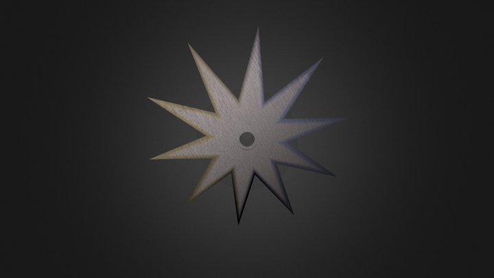 Shuriken 1 3D Model