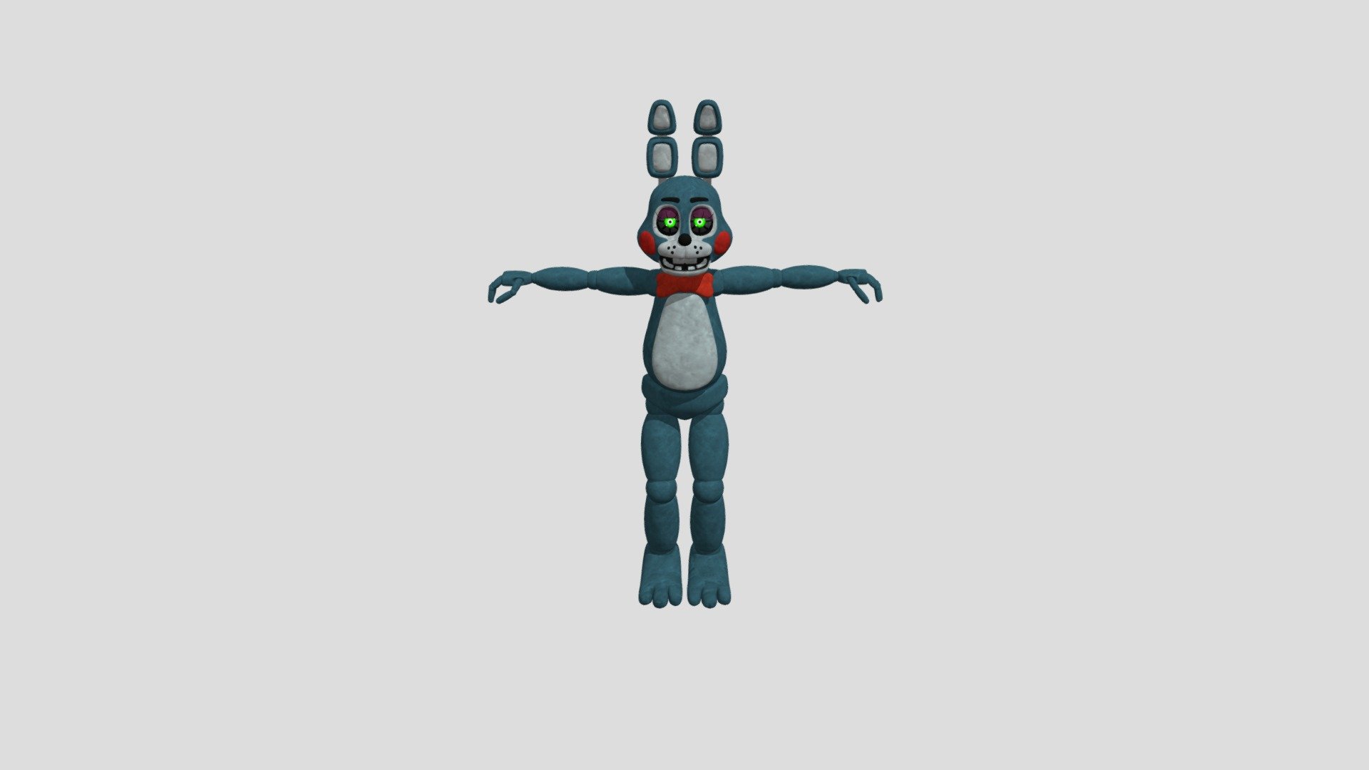 Splinks Nightmare Toy Bonnie FNAFSFM1 - Download Free 3D model by ...