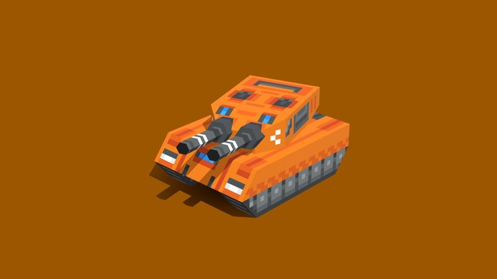 Desolator Tank 3D Model