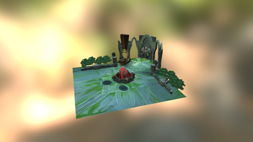 Summoner's Rift Low Poly MDL Final - 3D model by cheeyuengoh [6f291ff ...