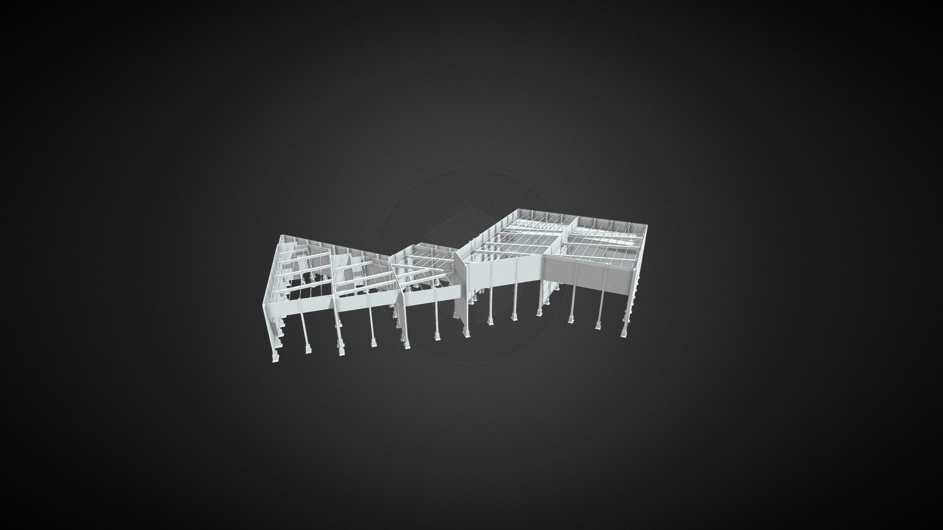 Croqui 3D - Canovas ARQ. E CONST.- Três Passos - Download Free 3D Model ...