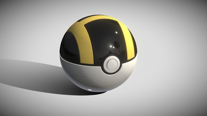 Ultra Ball - Pokemon 3D Model