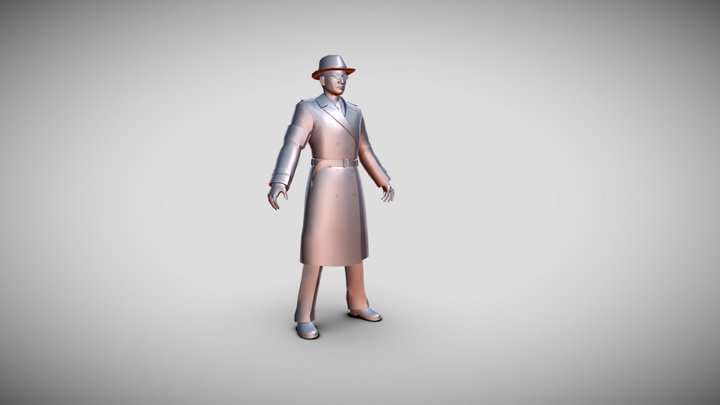 WW2 German 1939 3D Model