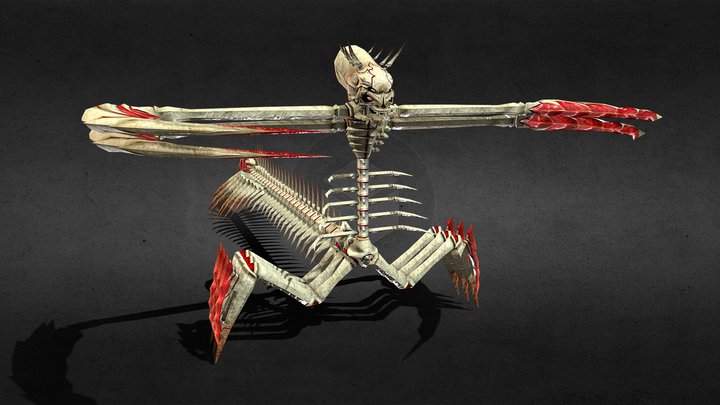 SAO (Sword Art Online) BOSS Skull Reaper 3D Model