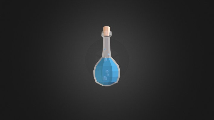 Mana Potion3 3D Model