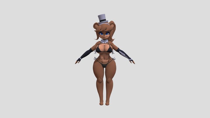 Frennie Bikini 3D Model 3D Model