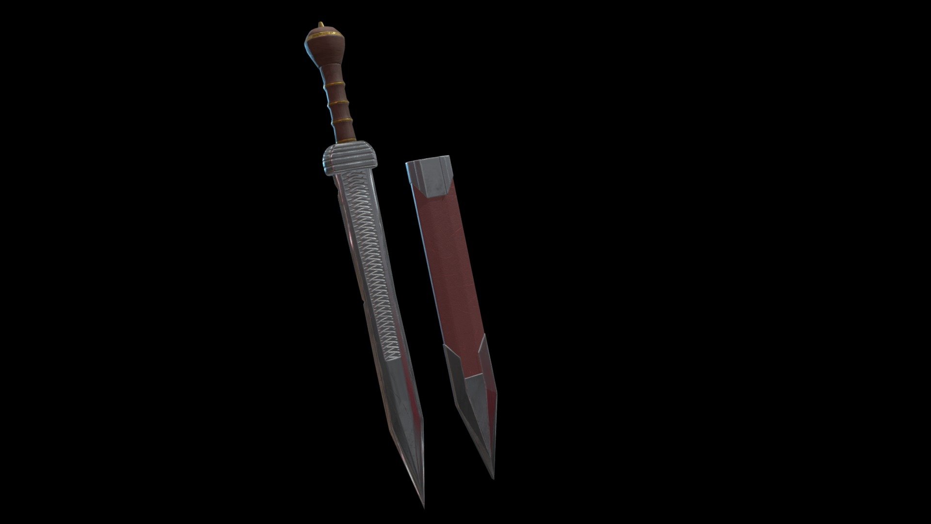 Gladius Sword - 3D model by eswrag [6f2c055] - Sketchfab