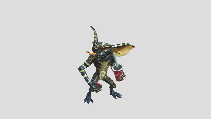 Gremlins Coca 3D Model