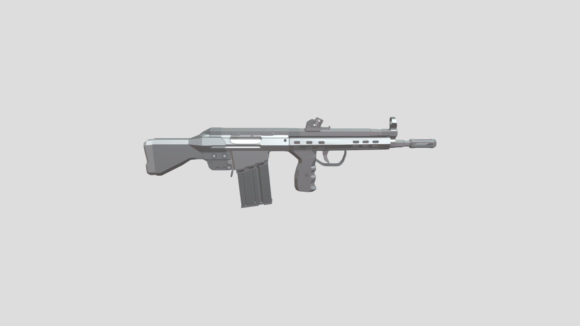 Bullpup G3 - 3D model by Norwegian [6f2d1e0] - Sketchfab