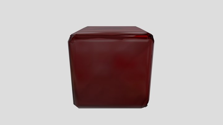 Rusty Metal Block 3D Model