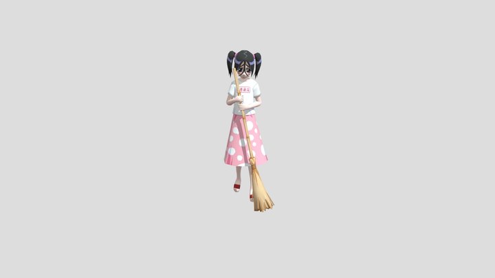 Ururu Tsumugiya 3D Model