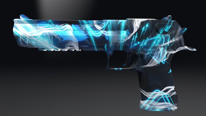 Desert Eagle | Light Fog 3D Model