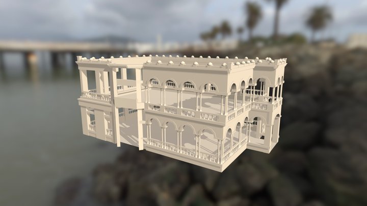 Filipino Ruins 3D Model