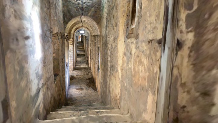Pembroke castle, corridor 3D Model