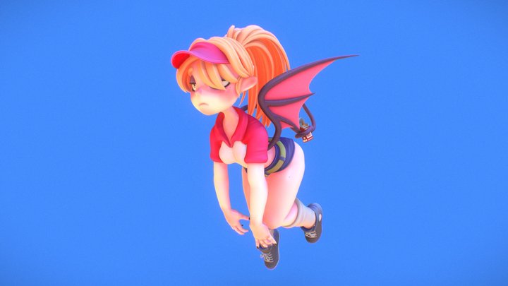 Shyenne The Succubus 3D Model