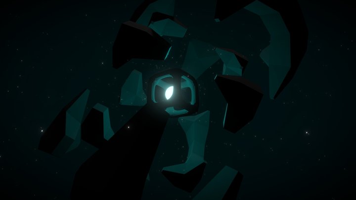 Cube Energy Core 3D Model