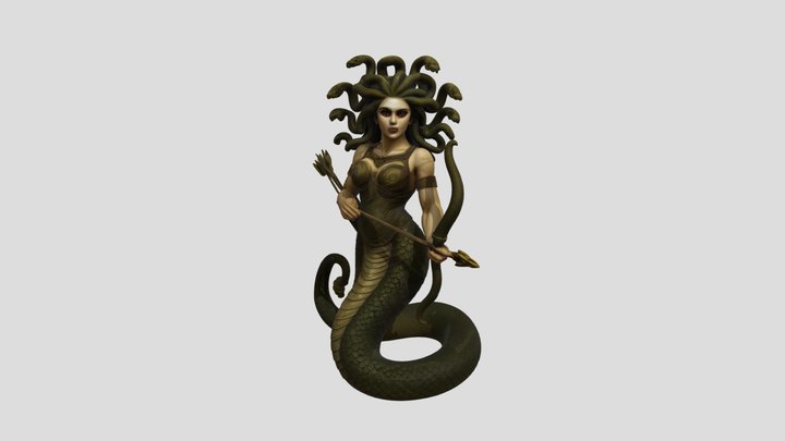 medusa 3D Model