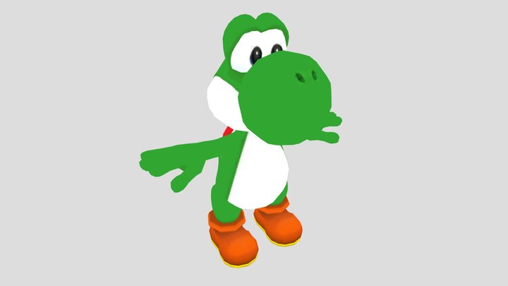 Mario Party 4 - Yoshi – Modello 3D gratuito STL