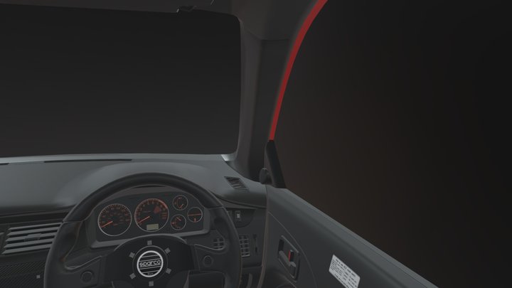 2006-apr-lancer-evolution-ix-gsr-tokyo-drift 3D Model