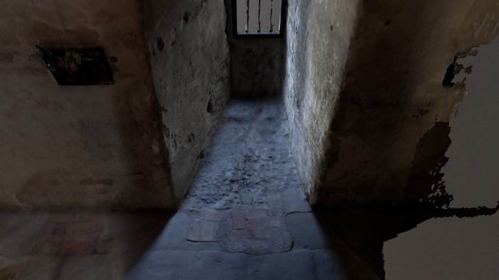 France Castle of Crest: Walls 3D scan ZenFone AR – Modello 3D gratuito STL