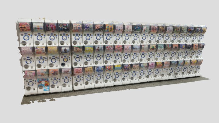 gotcha wall quick scan 3D Model