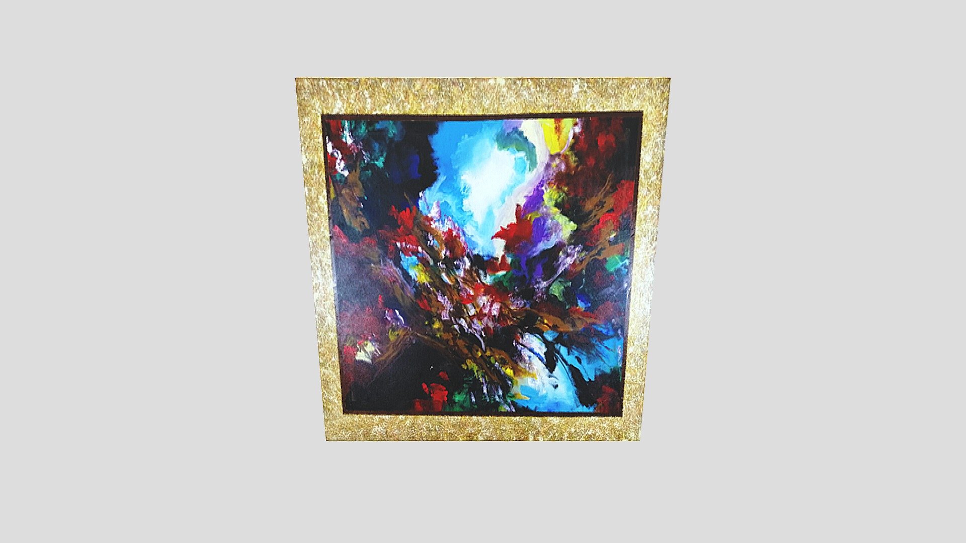 ABSTRAK PAINTING (ACRYLIC PAINTING)