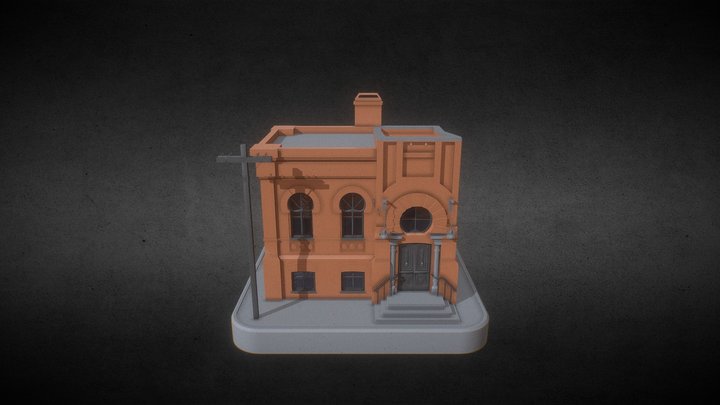Old Victorian house 3D Model