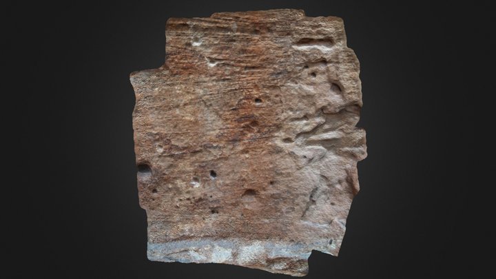 Nabonidus Inscription in Sela (Jordan): Area 2 3D Model