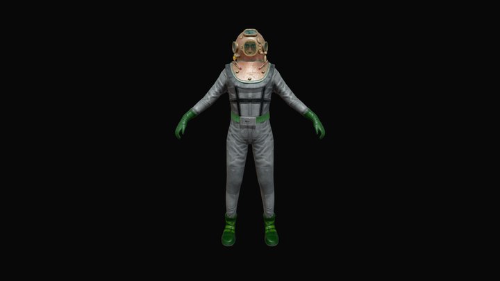 Diver_Base_Suit 3D Model