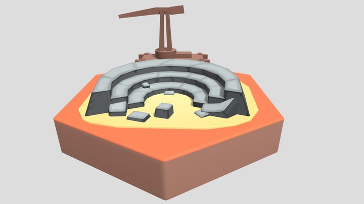 quarry 3D Model
