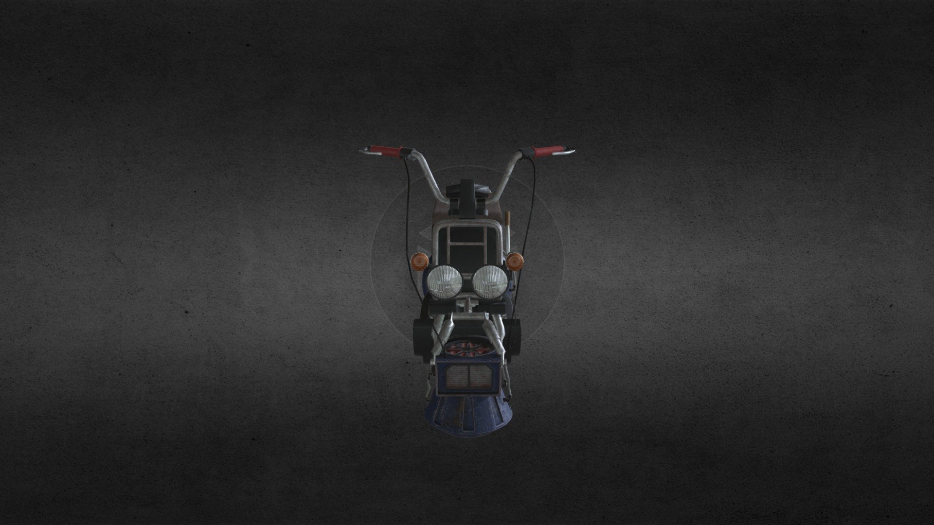 Sci-fi jet scooter