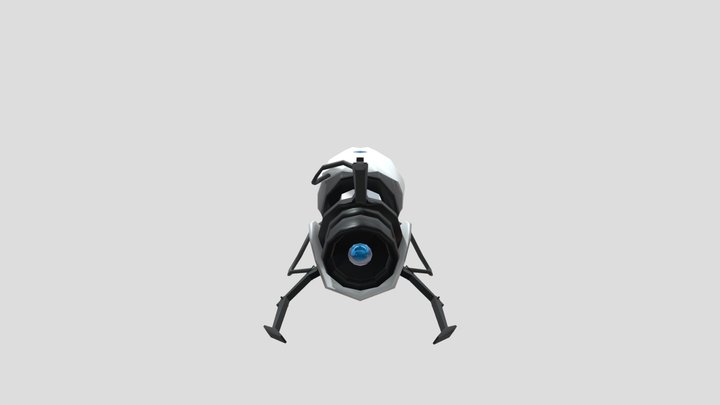 Aperture Science Handheld Portal Device 3D Model