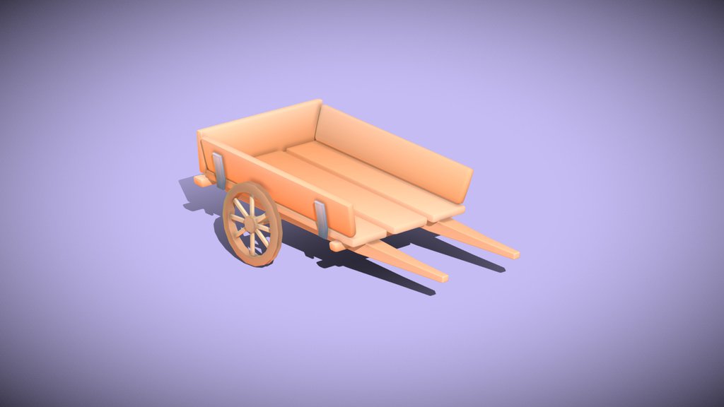 Low Poly Cart V3