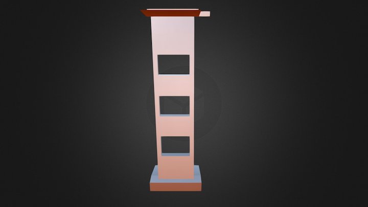 Job Welder2 podium 3D Model