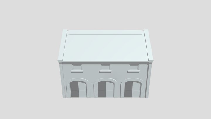 Building Sculpture 3D Model